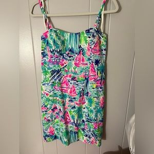 Lilly Pulitzer Shelli Stretch Shift Salt In The Air Size 2